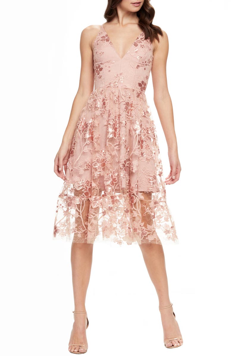 ally cocktail dress Milly Women's Ally Off-The-Shoulder Midi-Dress - Ecru