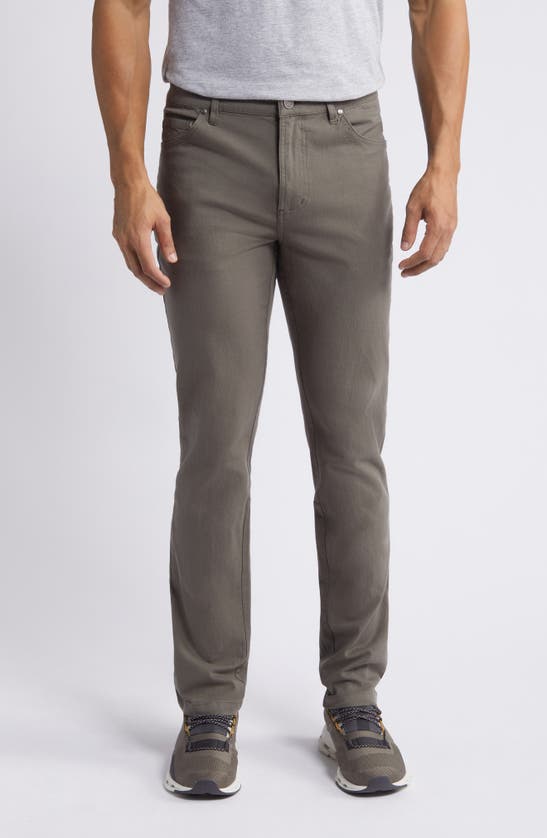 Shop Free Fly Stretch Canvas Five-pocket Pants In Smokey Olive