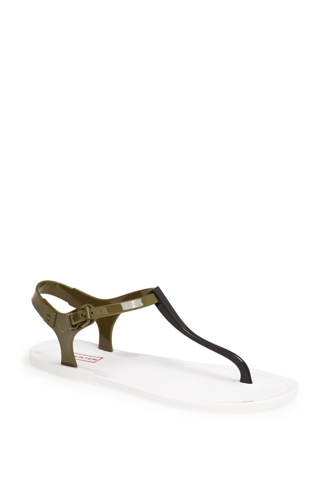 hunter jelly sandals