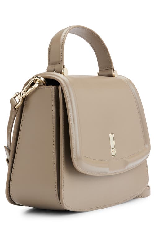 HUGO BOSS HUGO ARIELL LEATHER TOP HANDLE BAG