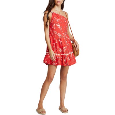 Free People All Mine Minidress, Red