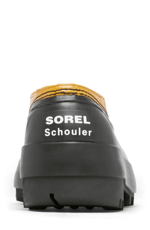 Shop Sorel X Proenza Schouler Waterproof Clog In Golden Ochre