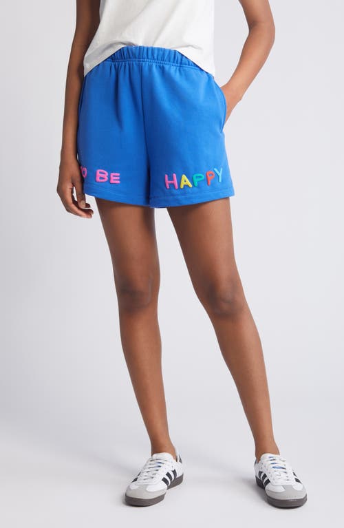 You Deserve Sweat Shorts in Royal Blue