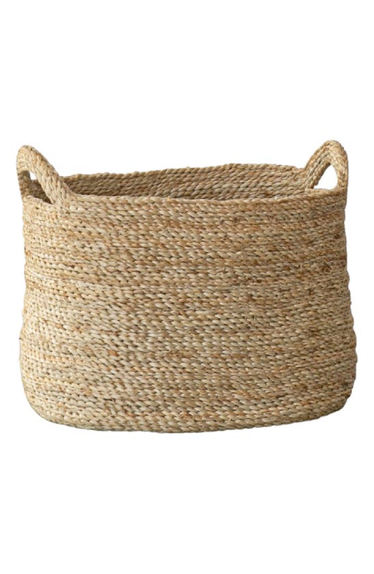 WILL AND ATLAS WILL & ATLAS OVAL JUTE BASKET