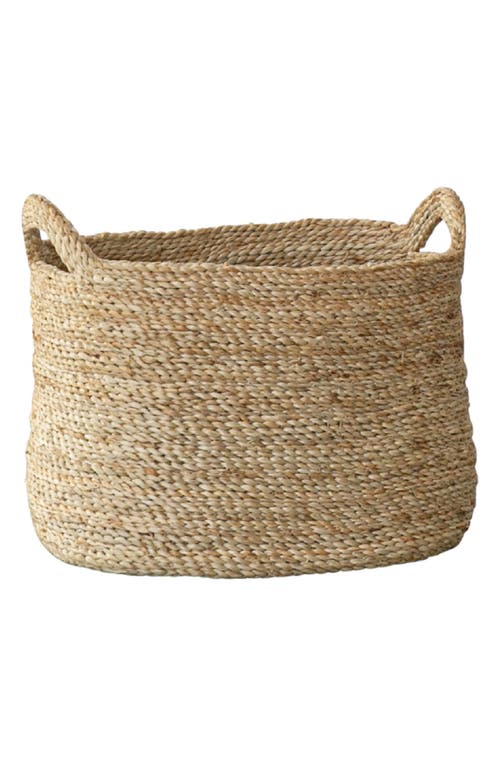 Will & Atlas Oval Jute Basket in Natural at Nordstrom