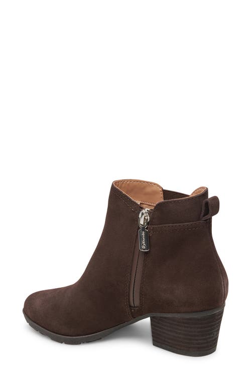 Shop Blondo Victory Waterproof Bootie In Java Suede