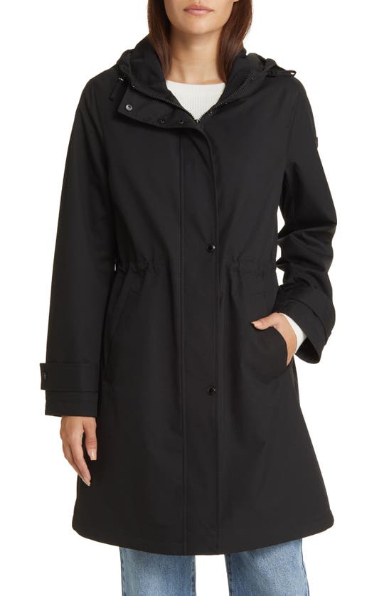Sam Edelman Transitional Stretch Coat In Black