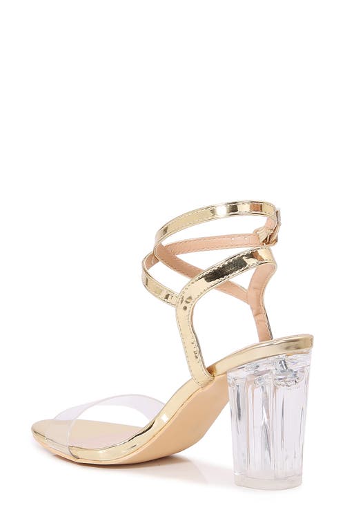 Berness Sandra Sandal In Gold