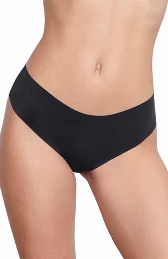 Track Perforated Seamless Thong - Steel Grey - XXS at Skims