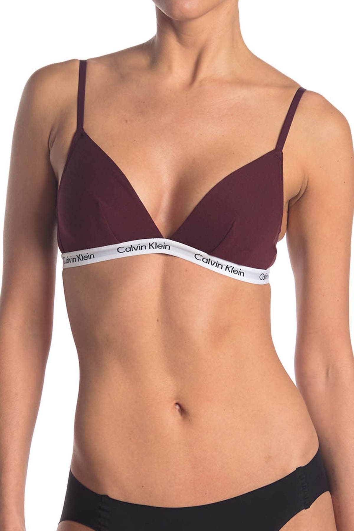 calvin klein triangle cup bralette