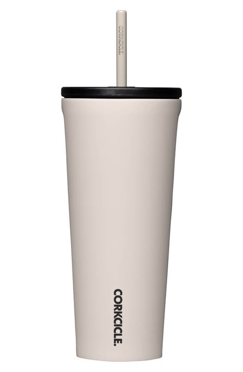 Corkcicle -Ounce Insulated Cup with Straw in Latte at Nordstrom