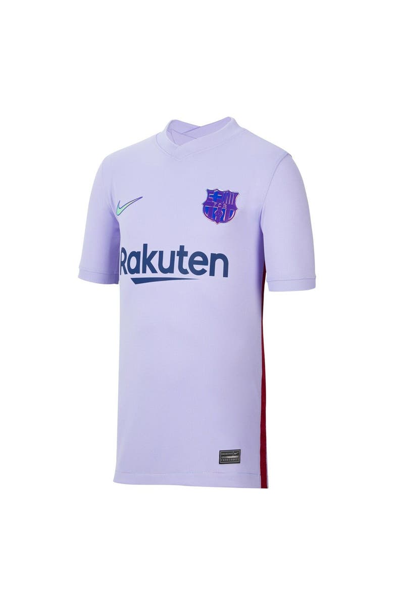 Nike Youth Nike Lionel Purple Barcelona 2021/22 Away Stadium Replica Player Jersey Nordstrom