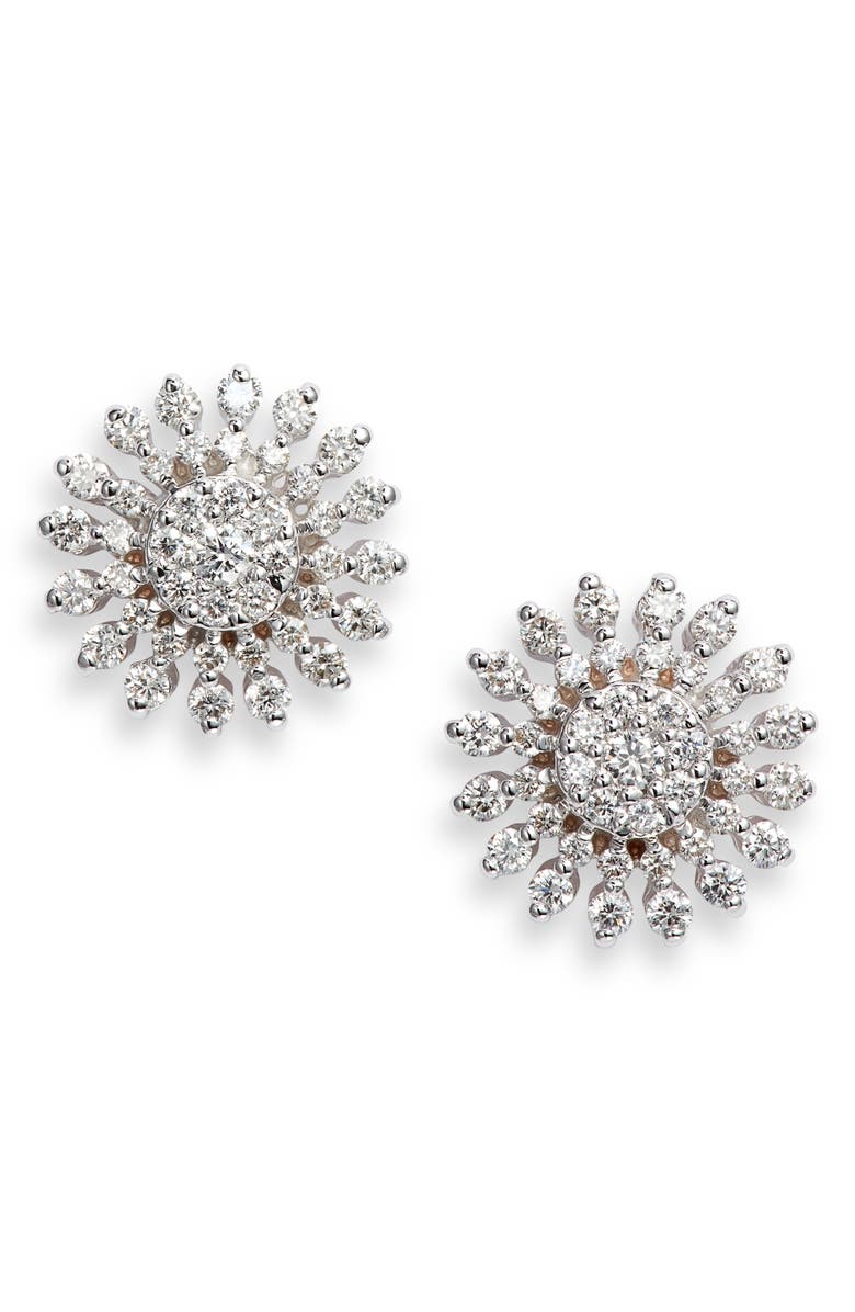 Roberto coin diamond stud earrings Clearance