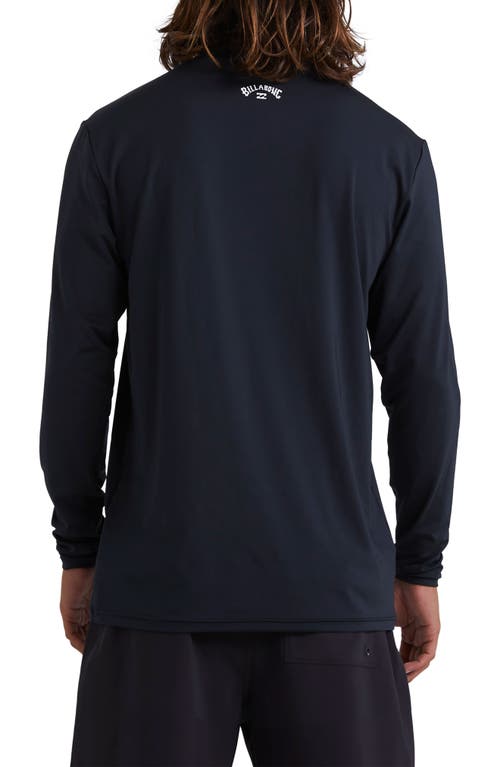 Shop Billabong All Day Wave Long Sleeve T-shirt In Black