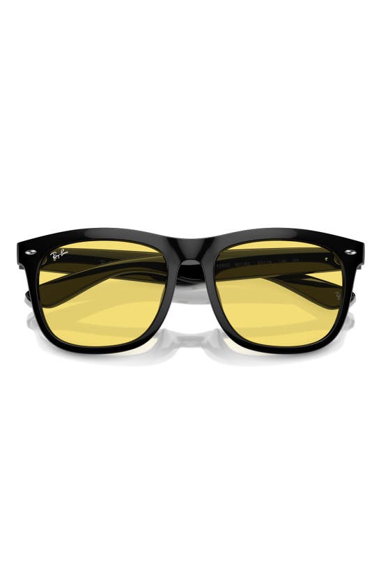 Ray Ban Ray-ban Square Sunglasses, 57mm In Black