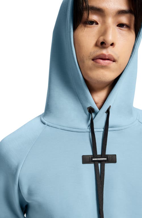 On Pullover Mesh Pocket Hoodie In Coast