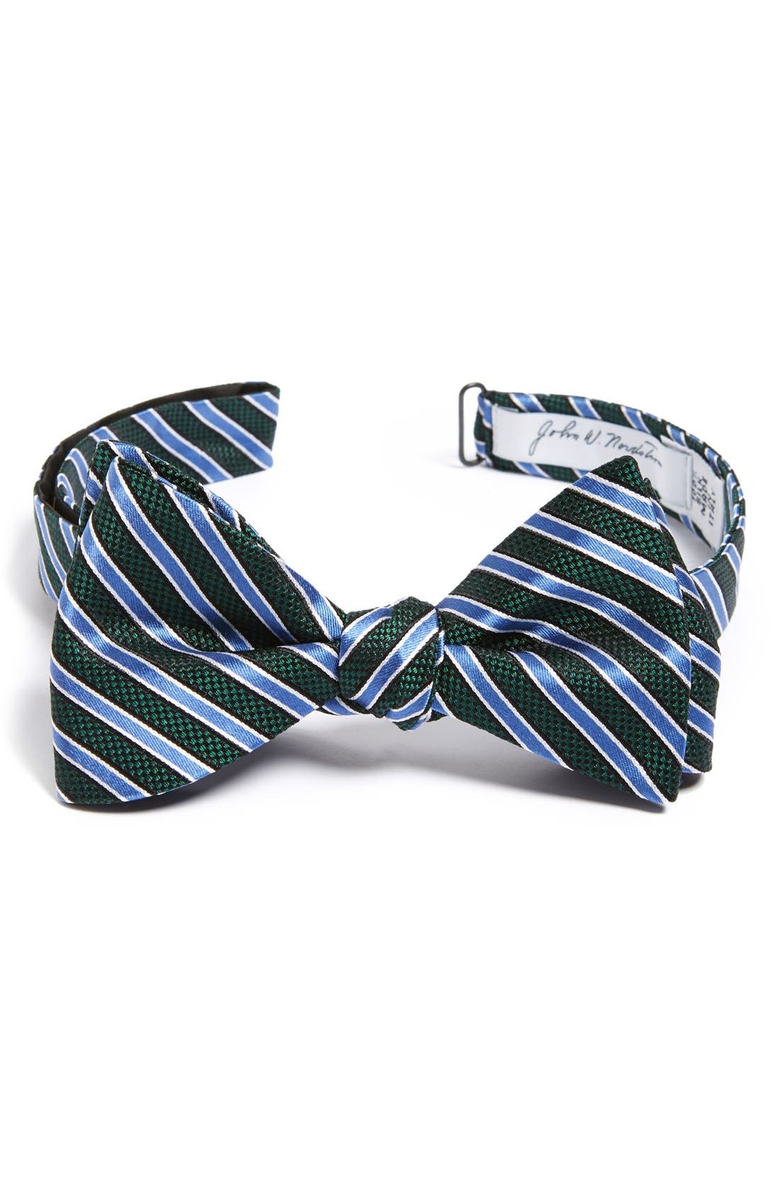 John W. Nordstrom® Stripe Silk Bow Tie Nordstrom