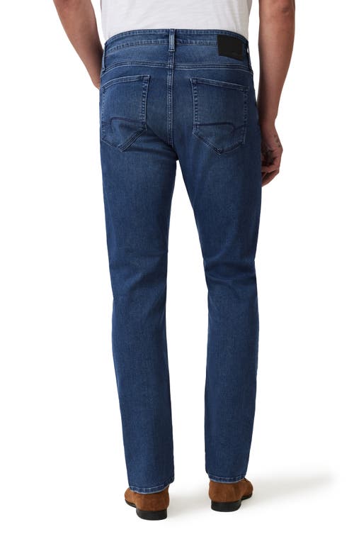 Shop Mavi Jeans Zach Straight Leg Jeans In Mid Brushed Supermove