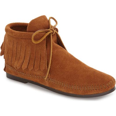 Minnetonka Classic Fringed Chukka Style Boot