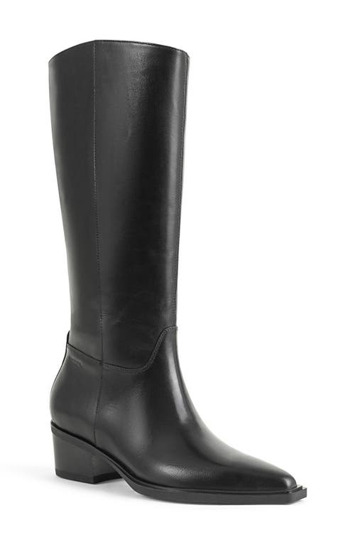 Shop Vagabond Shoemakers Kelsey Knee High Boot In Black