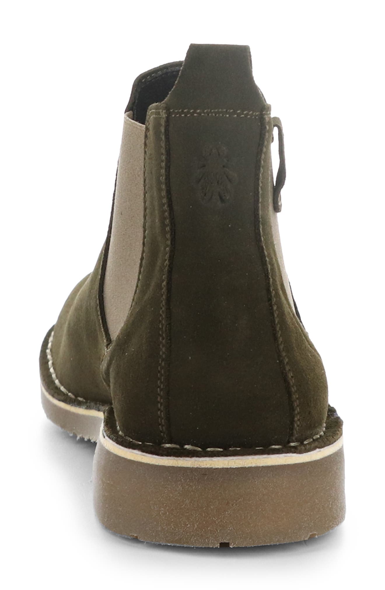 Fly London Roni Chelsea Boot in Sludge Oil Suede