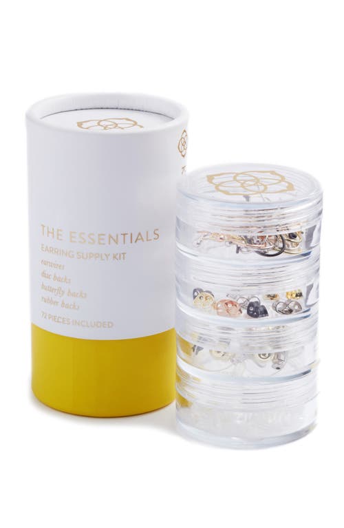 The Essentials Earring Supply Kit in Clear