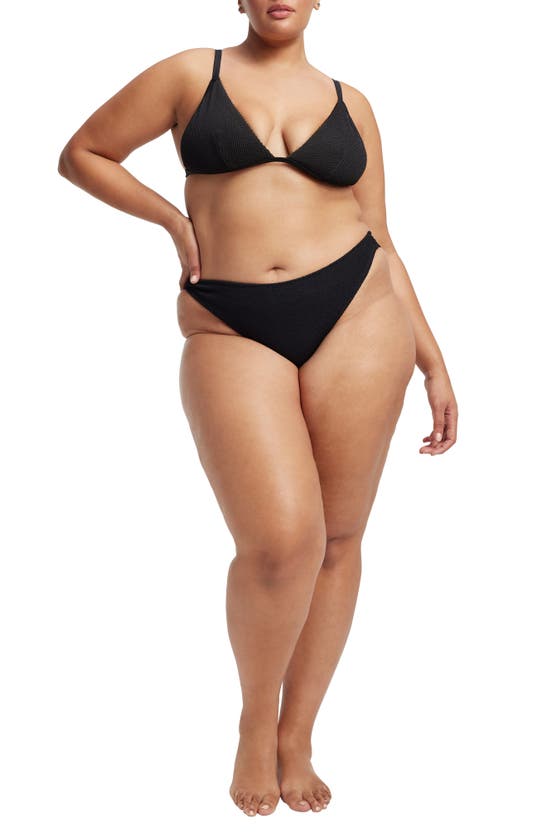 Shop Good American Better Bikini Bottoms In Black001