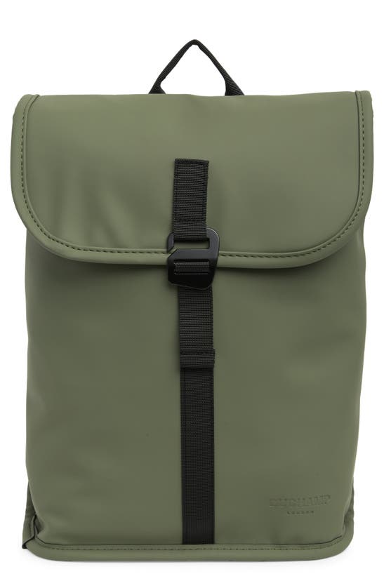 Shop Duchamp Rubberized Slim Laptop Backpack In Green