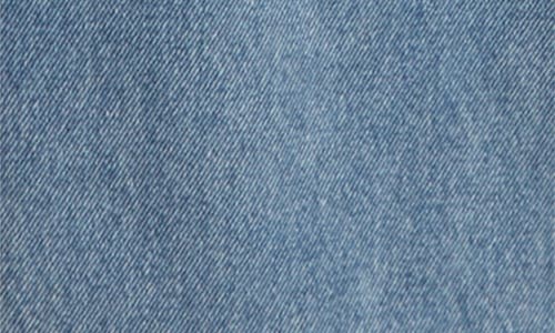 Mistress Rocks Crossover Waist Baggy Wide Leg Jeans In Blue