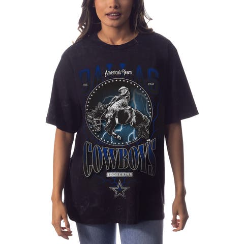 Unisex The Wild Collective Black Dallas Cowboys Tour Band T-shirt