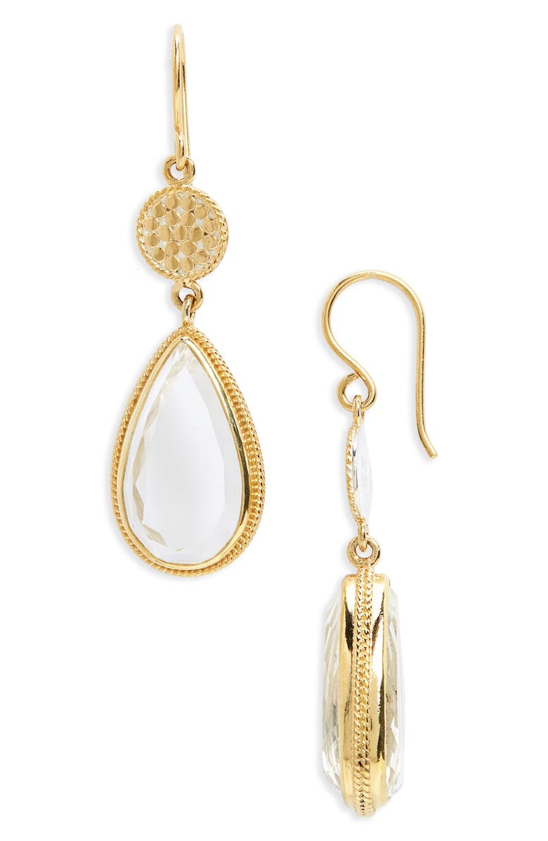 Anna Beck Crystal Quartz Double Drop Earrings | Nordstrom