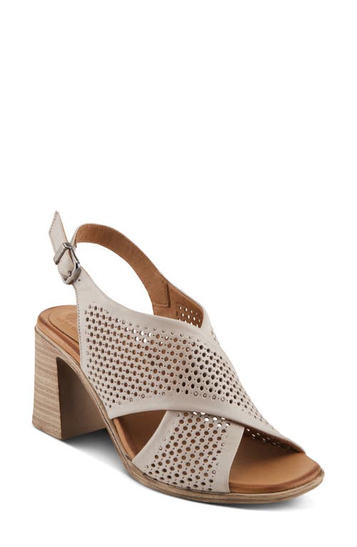 Spring Step Luanca Slingback Sandal In Stone