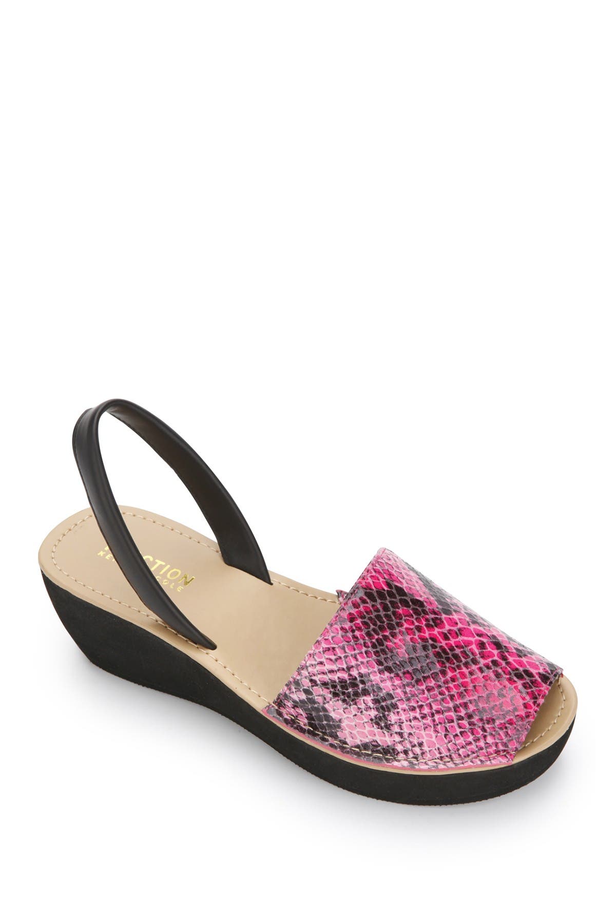 Kenneth Cole Reaction Fine Glass Sandal In Bright Pink1