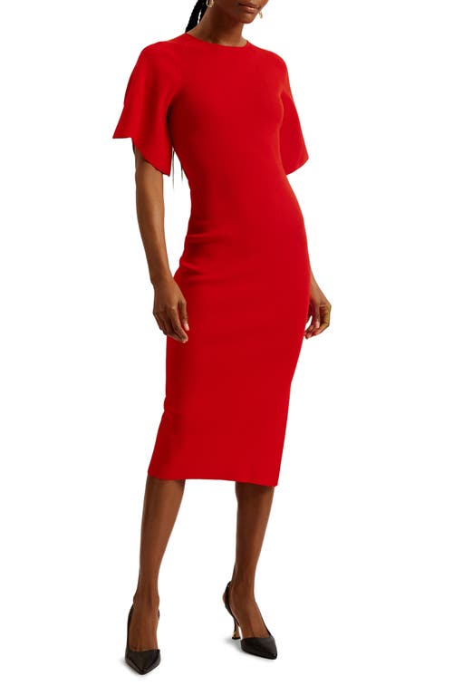 Ted Baker London Raelea Rib Sweater Dress at Nordstrom,