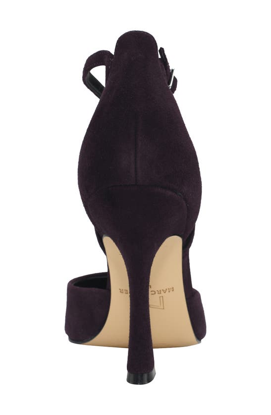 Shop Marc Fisher Ltd Lynnie D'orsay Pointed Toe Pump In Dark Purple