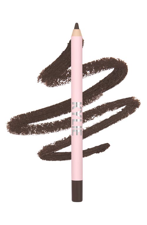 Kylie Cosmetics Gel Eye Pencil In Matte Dark Brown