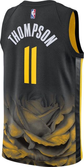 Unisex Nike Klay Thompson Black Golden State Warriors 2022/23 Swingman Badge Player Jersey - City Edition Size: Medium