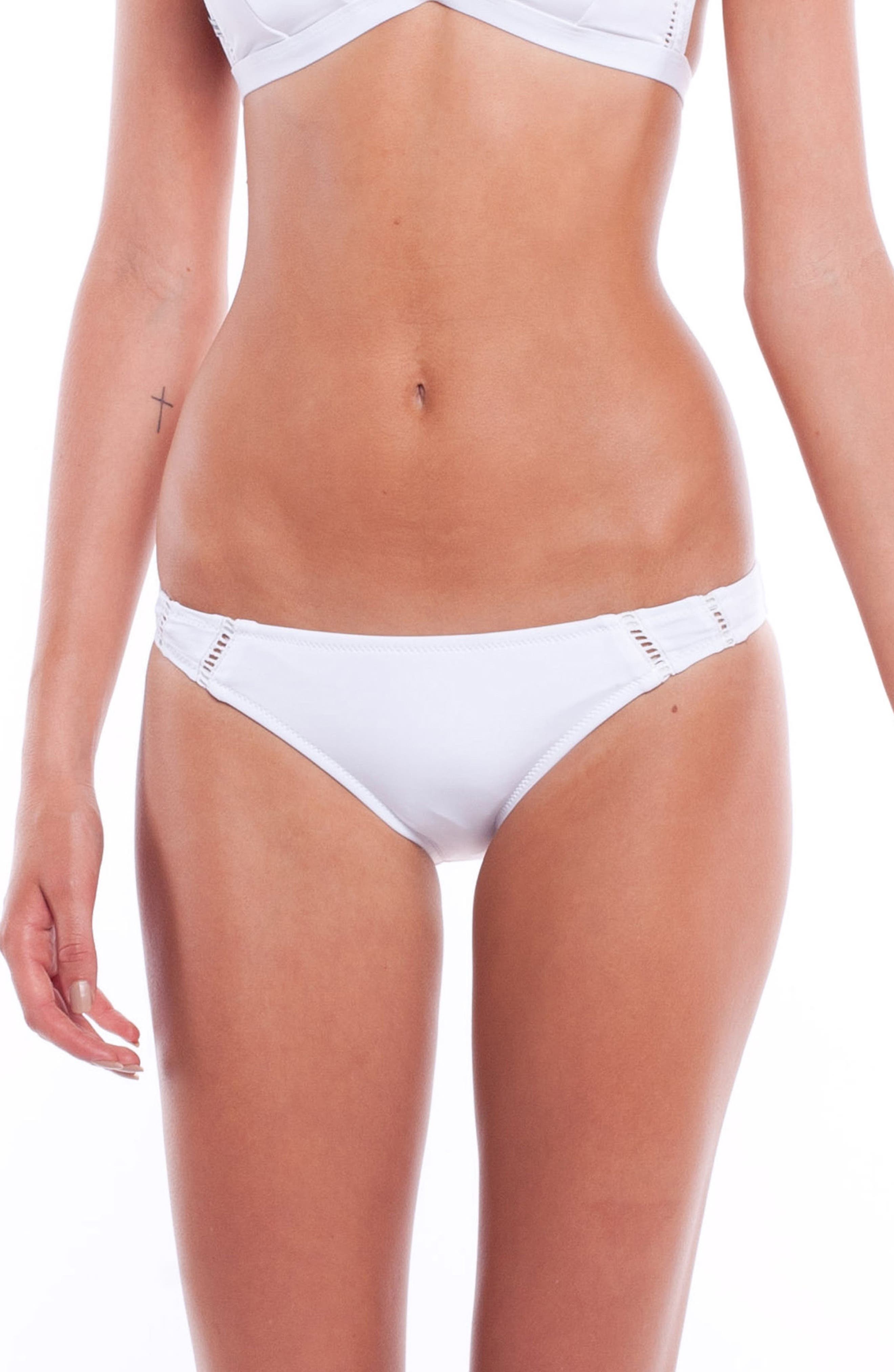 Rhythm My Cheeky Bikini Bottoms, White
