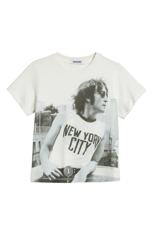 DAYDREAMER DAYDREAMER JOHN LENNON NYC COTTON GRAPHIC T-SHIRT