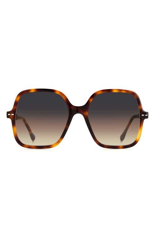 Isabel Marant Full Frame Sunglasses In Brown