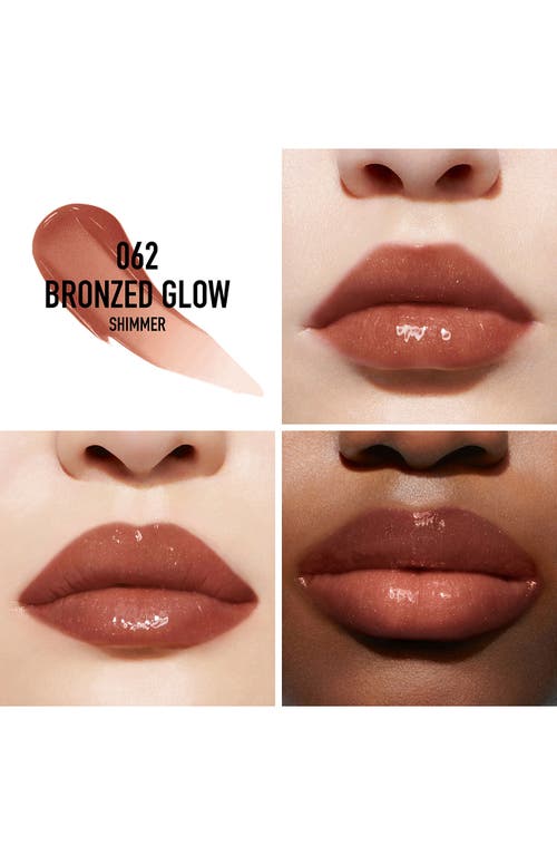 Dior Lip Addict Lip Maximizer Gloss In 062 Bronzed Glow