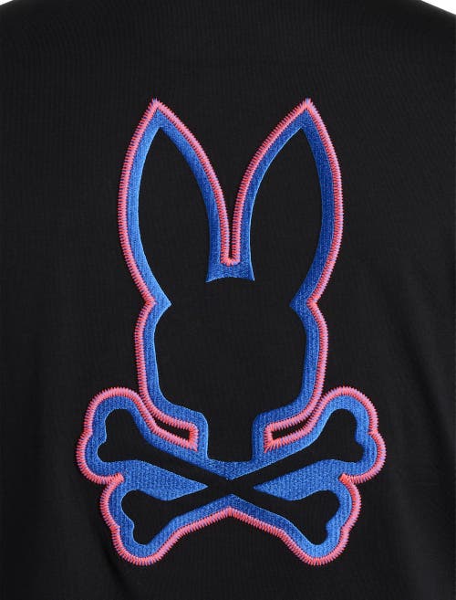 Shop Psycho Bunny Walter Graphic Tee In Black