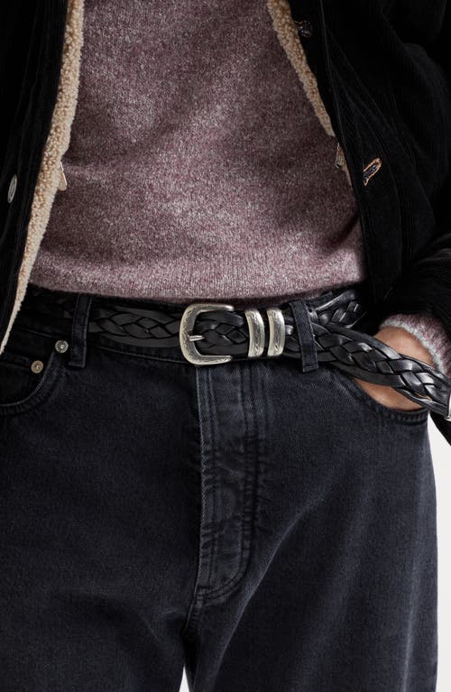 Shop Brunello Cucinelli Belt With Detailed Buckle In Black