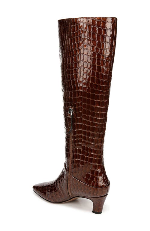 Shop Sarto By Franco Sarto Andria Knee High Boot In Brown