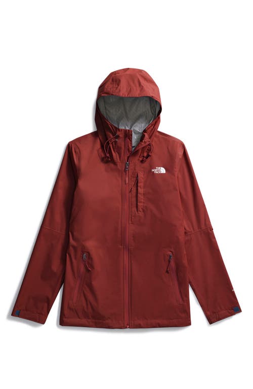 Shop The North Face Alta Vista Water Repellent Hooded Jacket In Iron Red