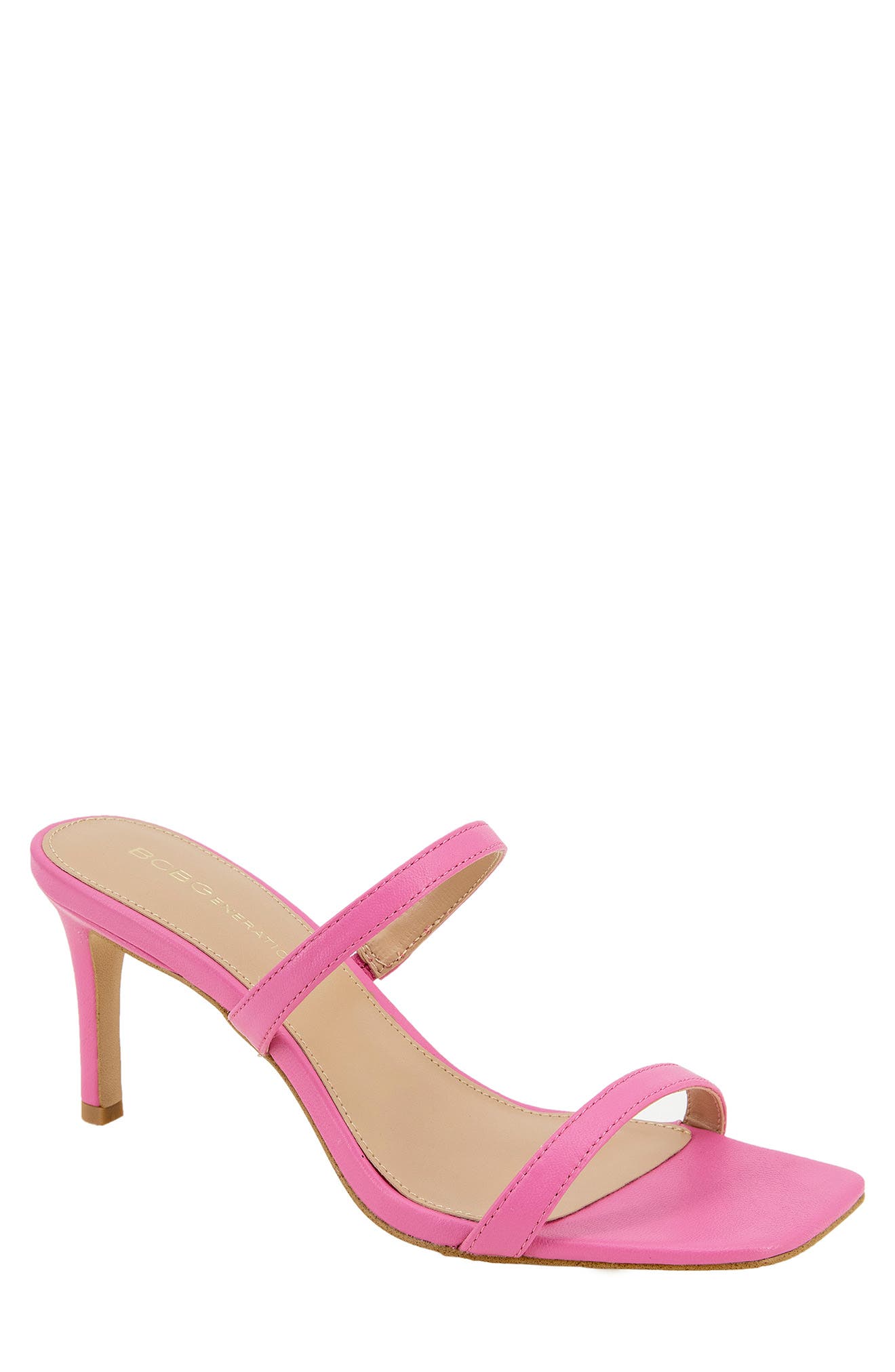 pink low heels