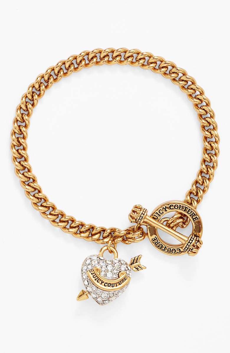 Juicy couture heart bracelet Clearance