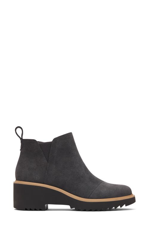 Shop Toms Maude Bootie In Dark Grey