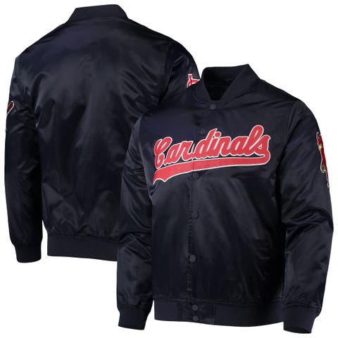 Cleveland Guardians Pro Standard Mash Up Logo Varsity Full-Zip Jacket - Navy