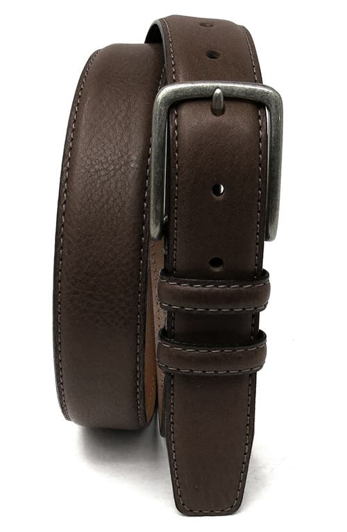 BOCONI Clapton Leather Belt in Brown